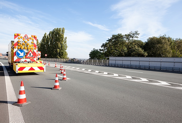 ¿Conducimos correctamente en los tramos en obras?